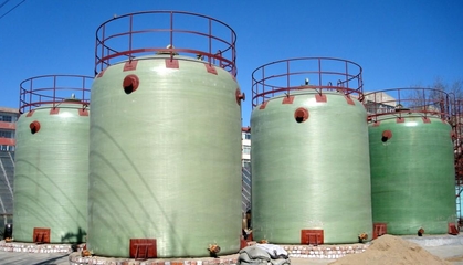 二手50立方玻璃鋼鹽酸硫酸儲(chǔ)存罐用途廣泛